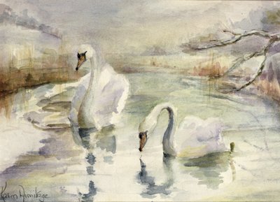 冬の白鳥 作： Karen Armitage
