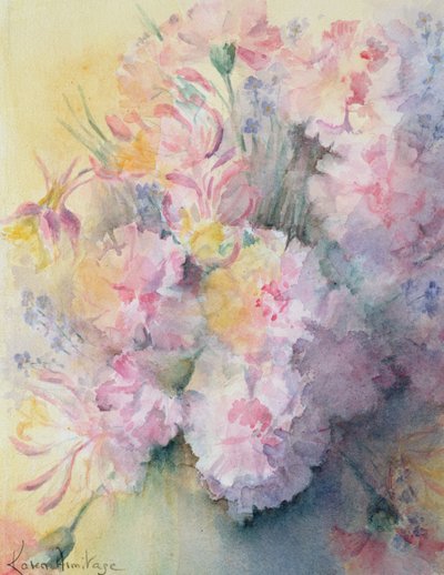 ビクトリア朝の花束 作： Karen Armitage