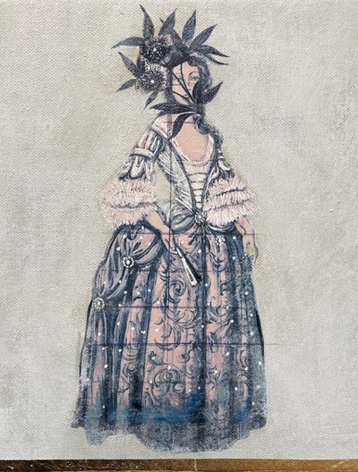  作： 