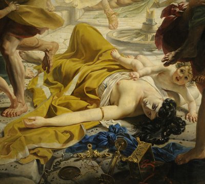 ポンペイ最後の日の詳細（カール・ブリューロフ、1833年、ロシア美術館） 作： Karl Pavlovich Bryullov