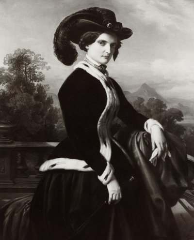 アマーリエ・コケリルの肖像 作： Karl Ferdinand Sohn