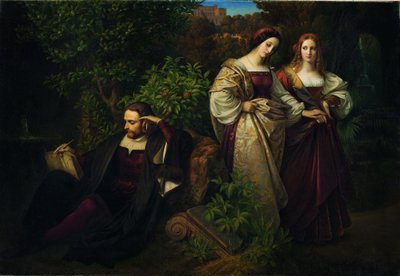 トルカート・タッソと二人のレオノーレ 作： Karl Ferdinand Sohn