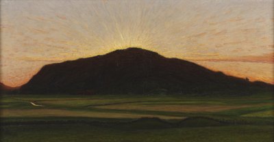 残光、1909 作： Karl Fredrick Nordstrom