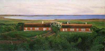 近隣の農家、1894 作： Karl Fredrick Nordstrom