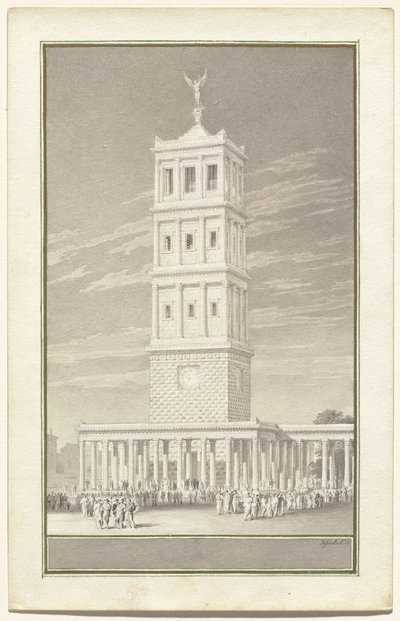 ベルリン大聖堂の鐘楼 作： Karl Friedrich Schinkel