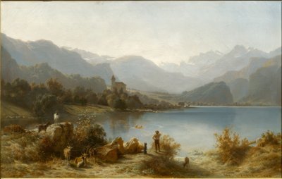 ブリエンツとブリエンツ湖 作： Karl Girardet