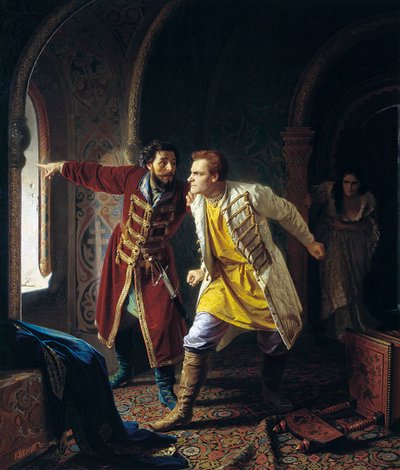 1879年の偽ドミトリーIの最後の分 作： Karl Gottlieb Wenig