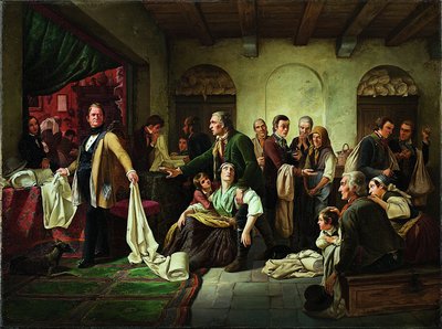シレジアの織工 作： Karl Hübner