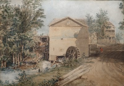 Polotnyany zavod、ゴンチャロフ家の邸宅、1839年。 作： Karl Ivanovich Kolmann