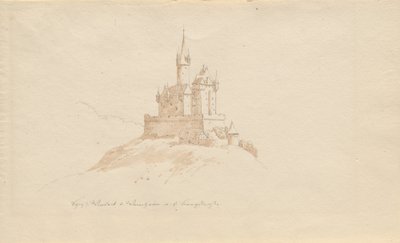 キャッスル ウィンデック b. ヴァインヘルム A. すなわち 山道 作： Karl Julius Von Leypold