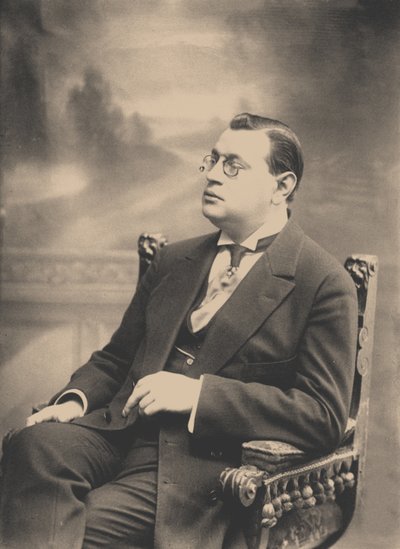 Arkady Timofeevich Averchenko 1881-1925、1913 作： Karl Karlovich Bulla