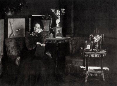 ヴェラフョードロフナコミサルジェフスカヤ、ロシアの女優、c1900 作： Karl Karlovich Bulla