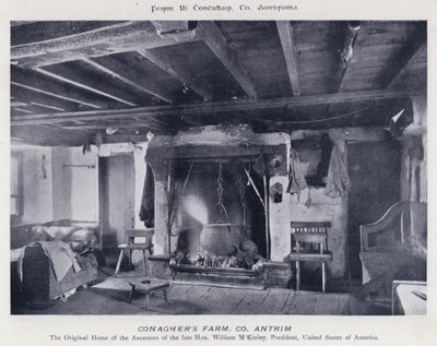コナガーズ・ファーム、カウンティ・アントリム（モノクロ写真 作： Karl Karlovich Piratsky