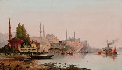 ベイルート、1890年頃（キャンバスに油彩） 作： Karl Kauffman