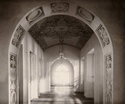 1910年代にロシアのサンクトペテルブルクにあるプーシキン帝国博物館。 作： Karl Kubesch