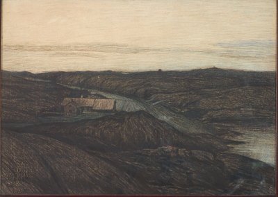 ブーフスレンの海岸風景 作： Karl Nordström