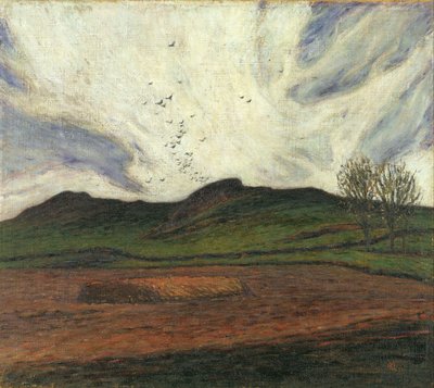 嵐の雲 作： Karl Nordström