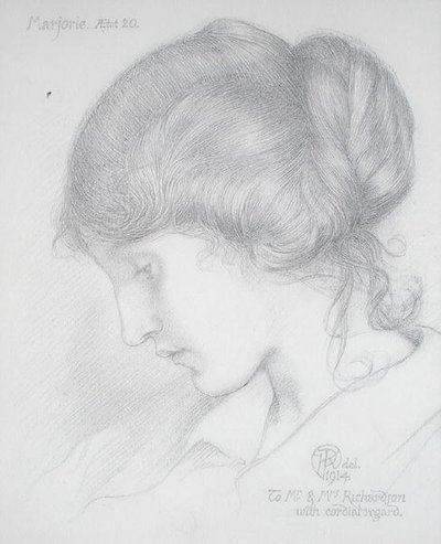 女の子の頭 作： Karl Parsons