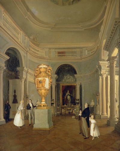 オールドエルミタージュオーバルホール、サンクトペテルブルク 作： Karl Pavlovich Beggrov