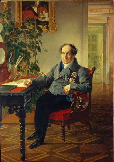 アレクサンドル王子ニコラエヴィッチゴリツィンの肖像1773-1844、1840 作： Karl Pavlovich Bryullov