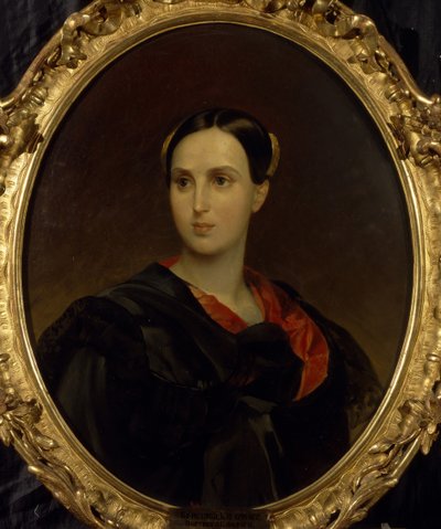 伯爵夫人のオルガパブロフナフェルセンストロガノヴァ1808-1837の肖像b。 1837 作： Karl Pavlovich Bryullov