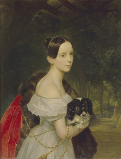 Ulyana M. Smirnovaの肖像、1837-1840 作： Karl Pavlovich Bryullov