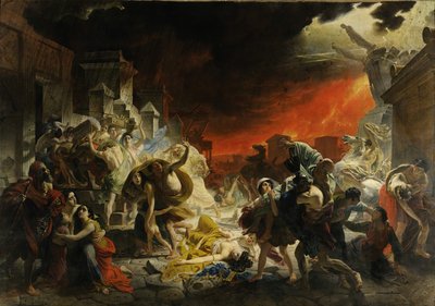 ポンペイの最後の日 作： Karl Pavlovich Bryullov