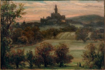 クロンベルクを望む風景 作： Karl Peter Burnitz