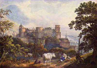 ドイツ語：ハイデルベルク城 ハイデルベルク城 作： Karl Philipp Fohr