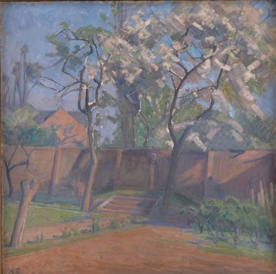 庭の春 作： Karl Schou