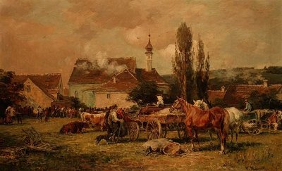 ビレッジマーケット 作： Karl Stuhlmuller