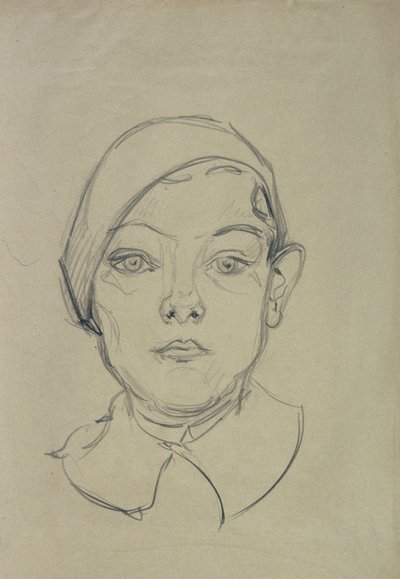 少年の肖像画 作： Karl Suschnik