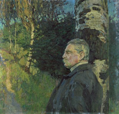 デトレフ・フォン・リリエンクロンの肖像（1844-1909）1906年（キャンバスに油彩） 作： Karl Wilhelm Arthur Illies