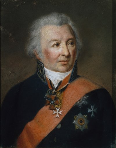 アレクサンドルアレクサンドロヴィッチサブルコフの肖像1749-1828、1819 作： Karl Wilhelm Bardou