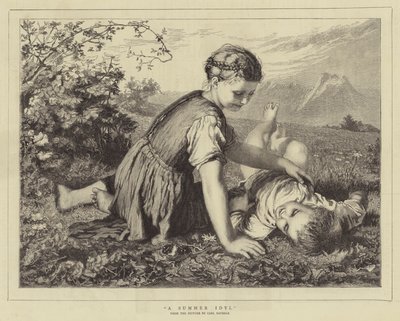怠惰な夏 作： Karl Wilhelm Friedrich Bauerle