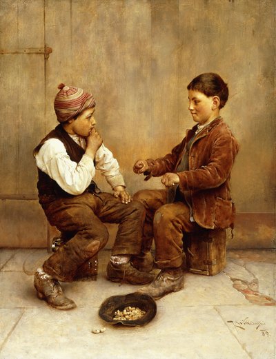 手を選ぶ、1889 作： Karl Witkowski
