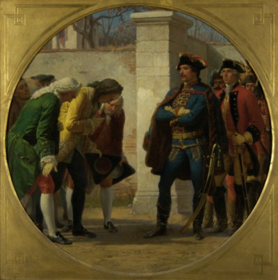 1757年のベルリンへの攻撃 作： Karl von Blaas