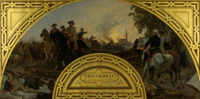 1758年のホッホキルヒ付近の襲撃 作： Karl von Blaas