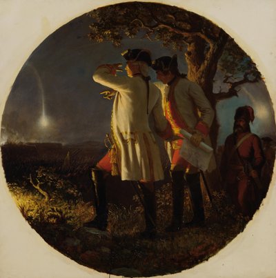 1761年のシュヴァイトニッツの襲撃 作： Karl von Blaas