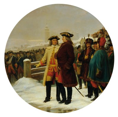 1742年のリンツ陥落 作： Karl von Blaas