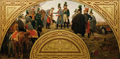 ライプツィヒの戦い 1813 作： Karl von Blaas