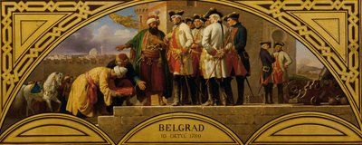 1789年のベオグラードの降伏 作： Karl von Blaas