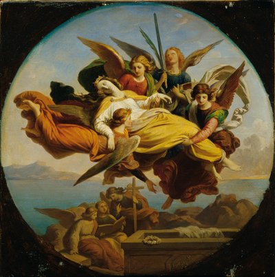 聖カタリナ 作： Karl von Blaas