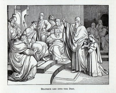 ベアトリスは1882年に国会に入った 作： Kaspar Oertel