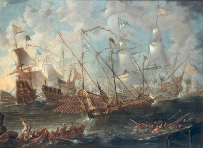 地中海での海戦 作： Kaspar van Eyck