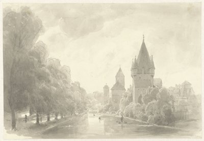 塔のある城壁 作： Kasparus Karsen (possibly)