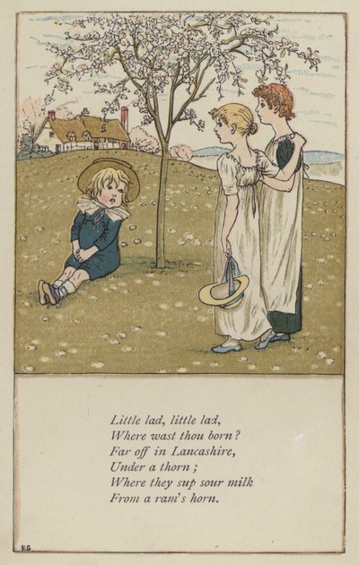 リトルラッド、リトルラッド（カラーリトグラフ 作： Kate (after) Greenaway