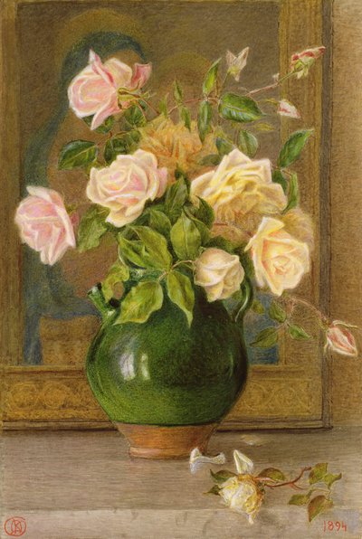 バラ、1894 作： Kate Goodwin