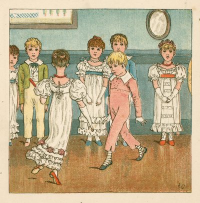 ダンスレッスン 作： Kate Greenaway