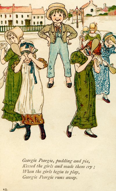 Georgie Peorgieのプディングと 作： Kate Greenaway